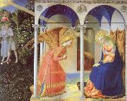 Detail of the Annunciation Fra Angelico